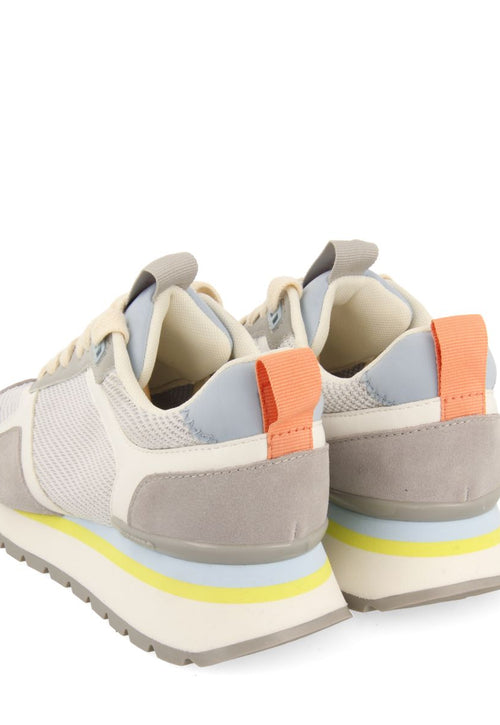 SNEAKERS BLANCAS CON DETALLES MULTICOLOR PARA MUJER WAUSAU
