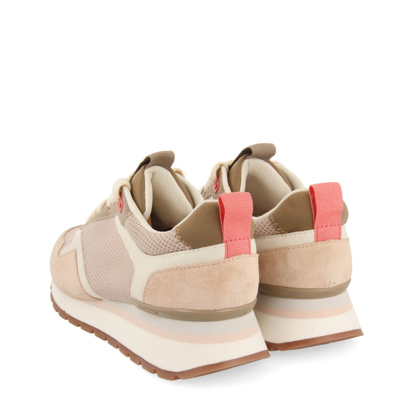 SNEAKERS NUDE CON DETALLES MULTICOLOR PARA MUJER WAUSAU