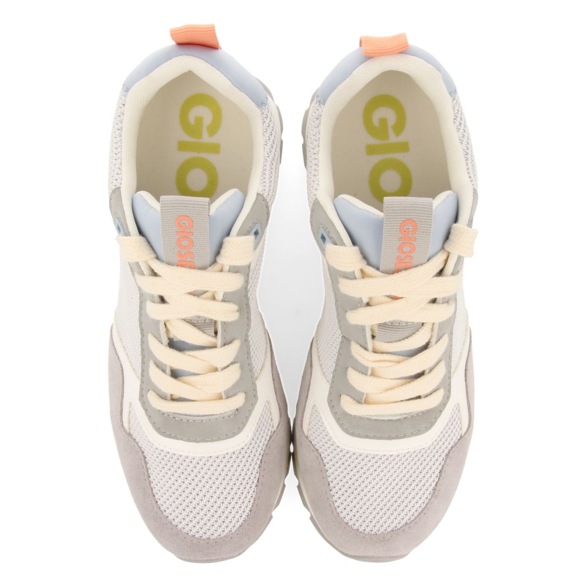 SNEAKERS BLANCAS CON CUÑA INTERNA Y DETALLES MULTICOLOR PARA MUJER RANDAZZO