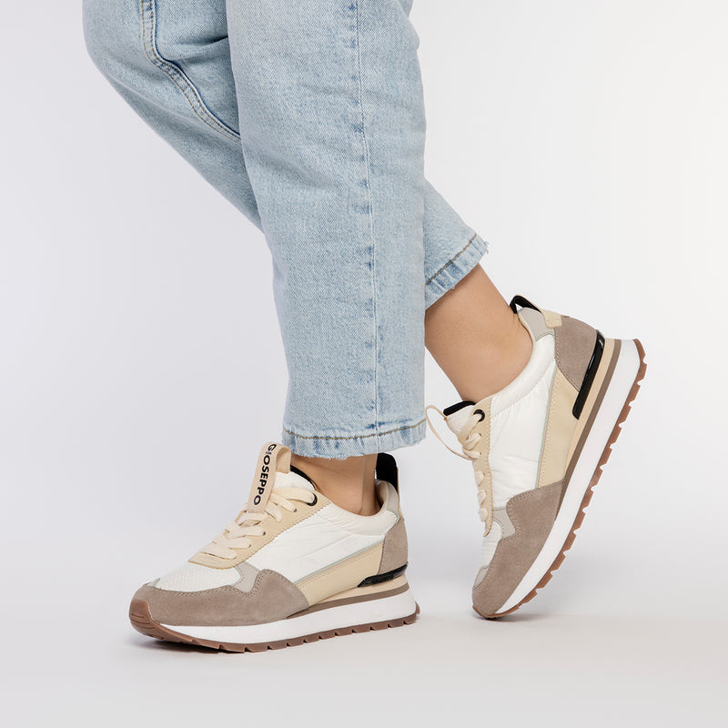 SNEAKERS BLANCAS CON DETALLES MULTICOLOR PARA MUJER SAMOSET