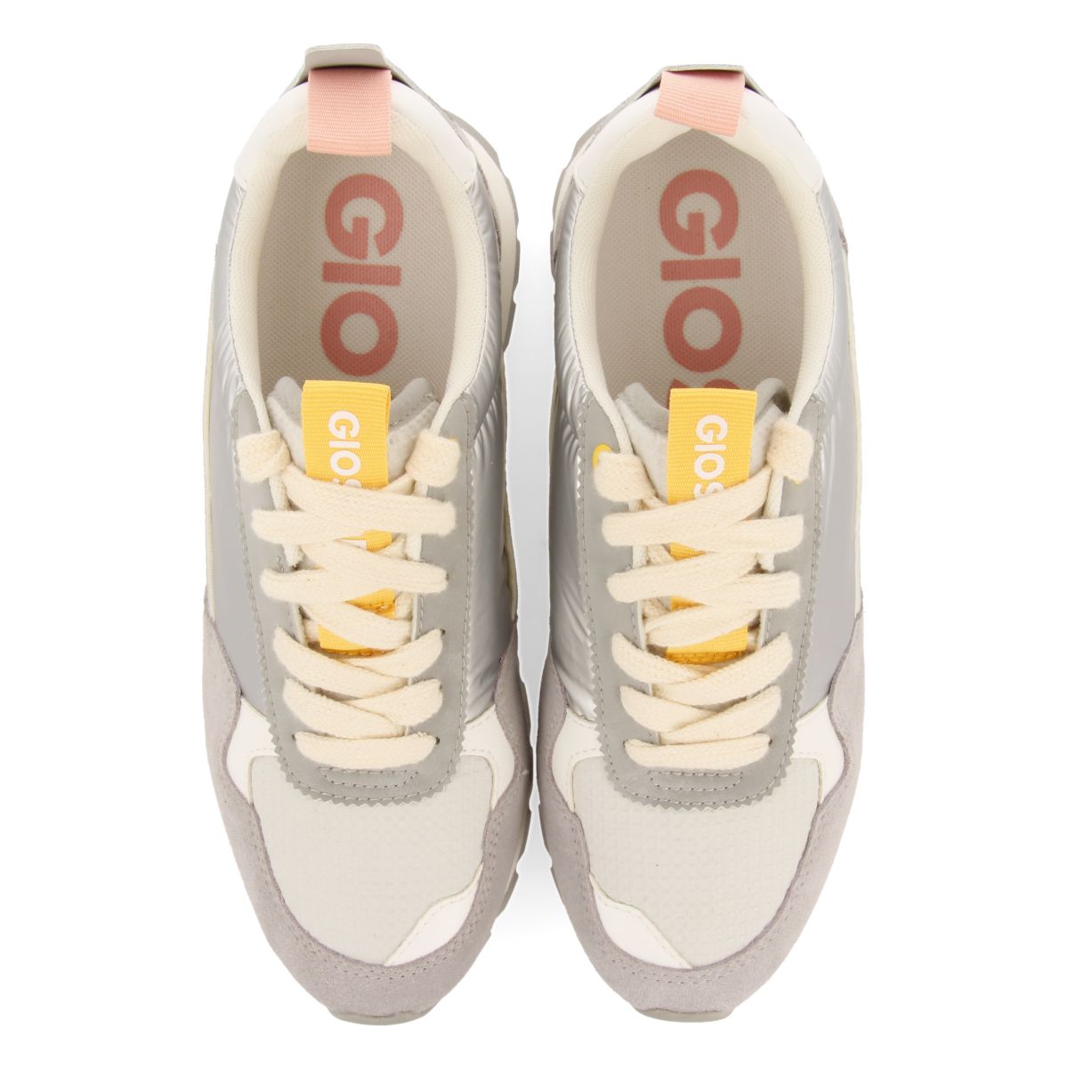 SNEAKERS PLATEADAS CON DETALLES MULTICOLOR PARA MUJER SAMOSET