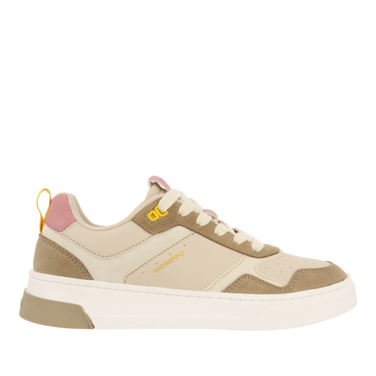 SNEAKERS BEIGE ESTILO RETRO PARA MUJER AGLIENTU