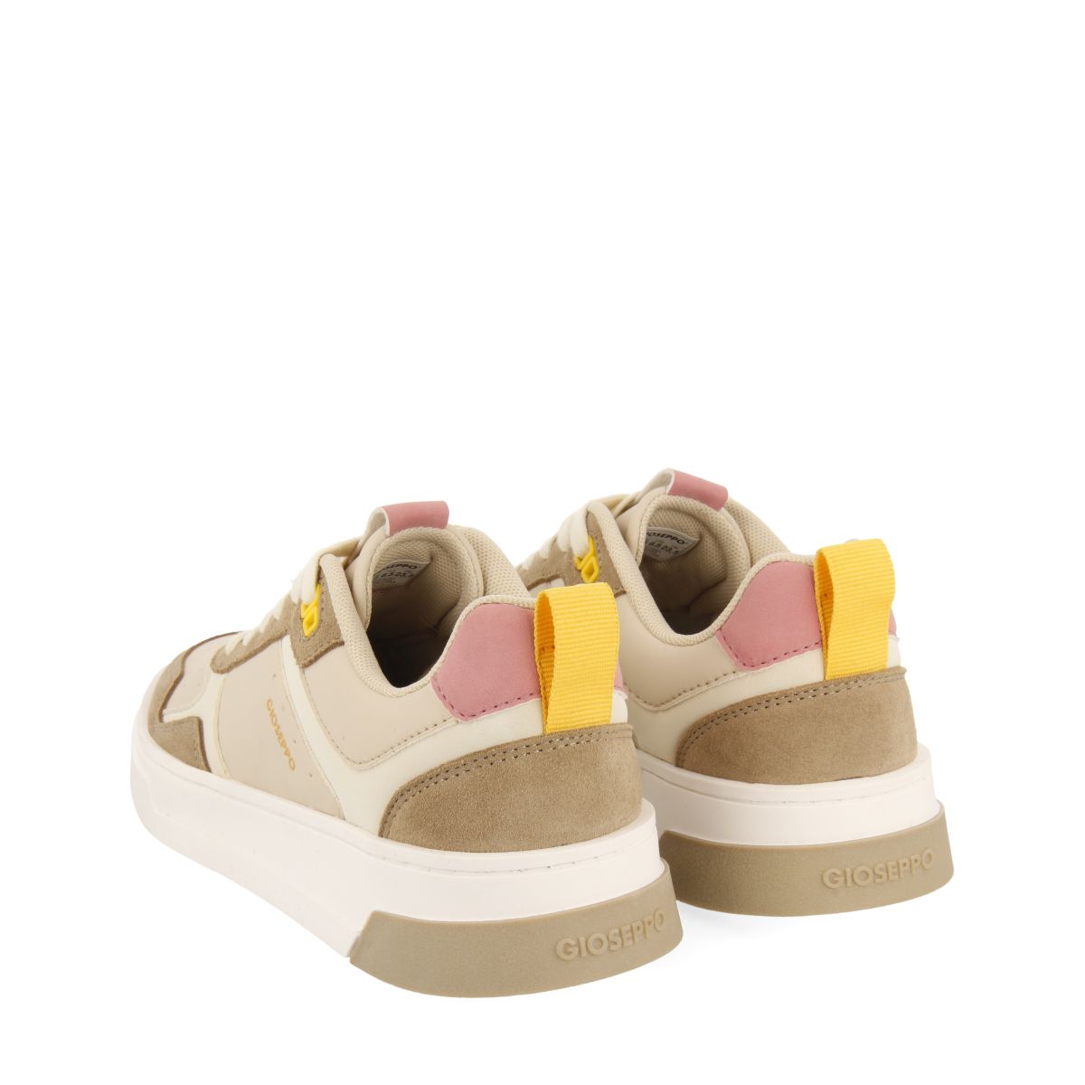 SNEAKERS BEIGE ESTILO RETRO PARA MUJER AGLIENTU