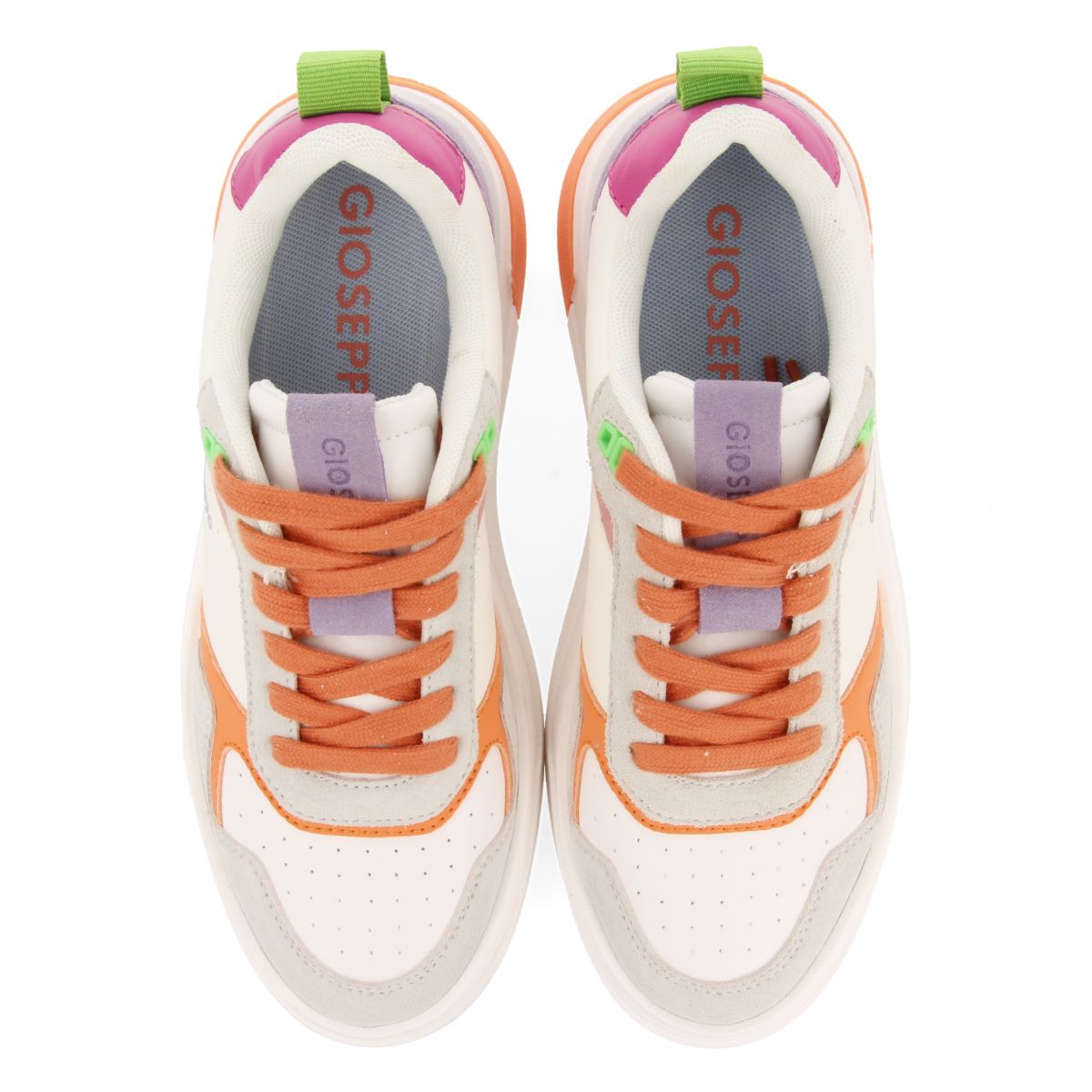 SNEAKERS MULTICOLOR ESTILO RETRO PARA MUJER AGLIENTU