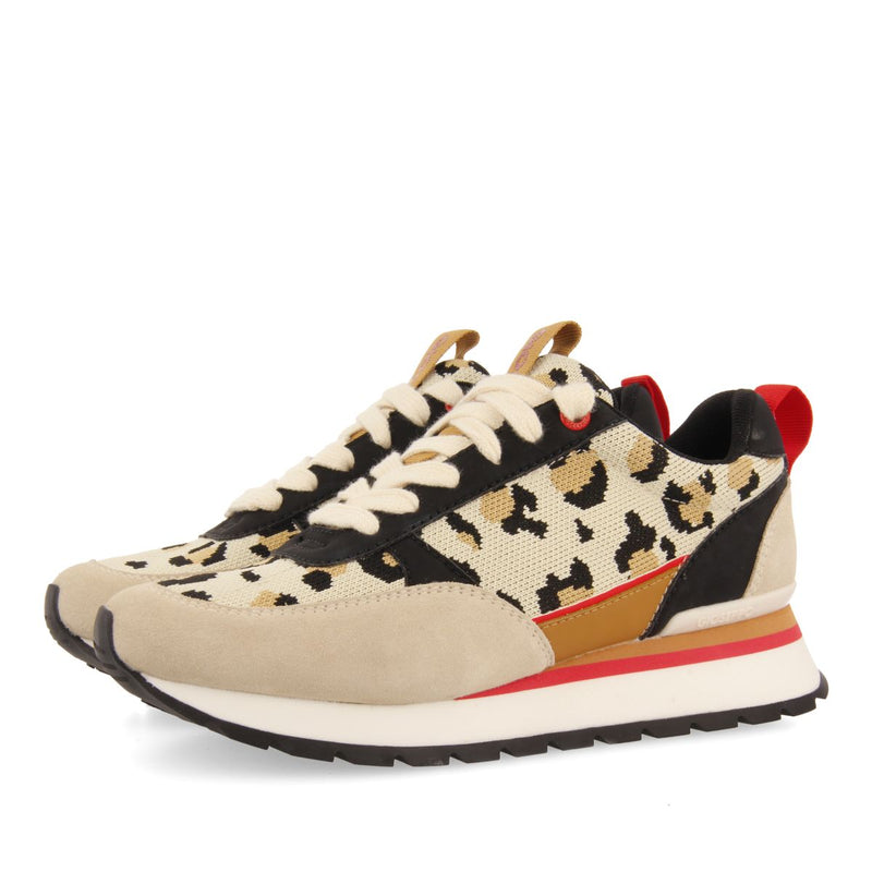 SNEAKERS CON PRINT DE LEOPARDO PARA MUJER PAHOKEE