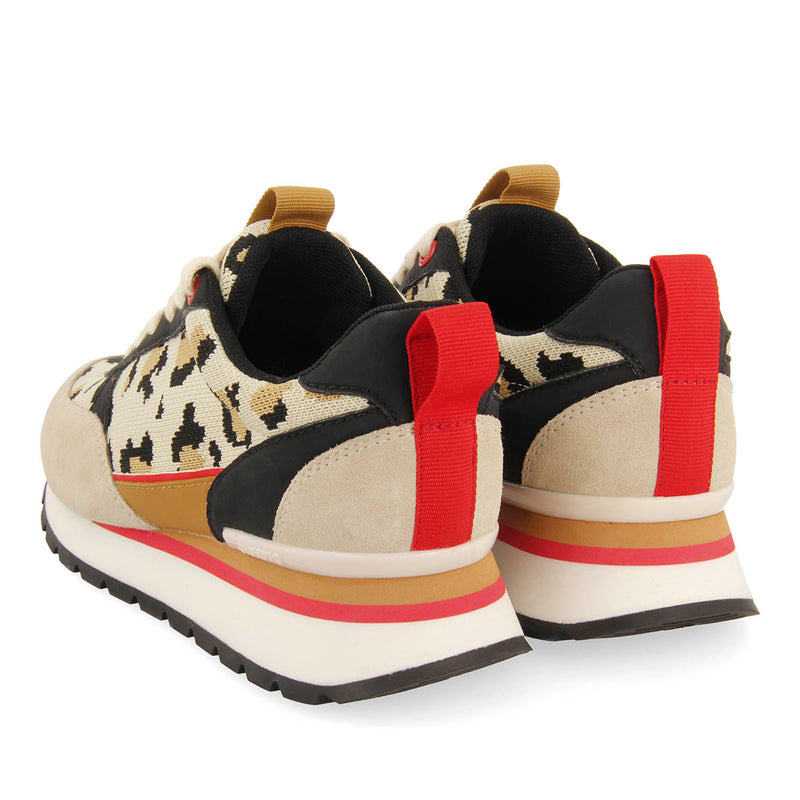 SNEAKERS CON PRINT DE LEOPARDO PARA MUJER PAHOKEE