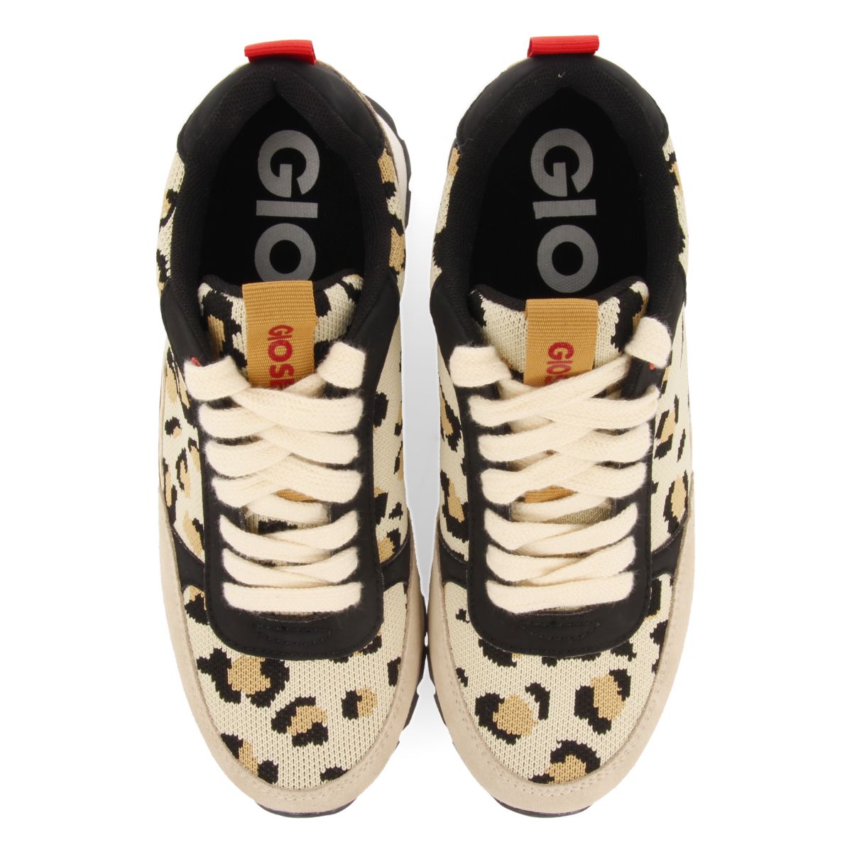 SNEAKERS CON PRINT DE LEOPARDO Y CUÑA INTERNA PARA MUJER VERYAN