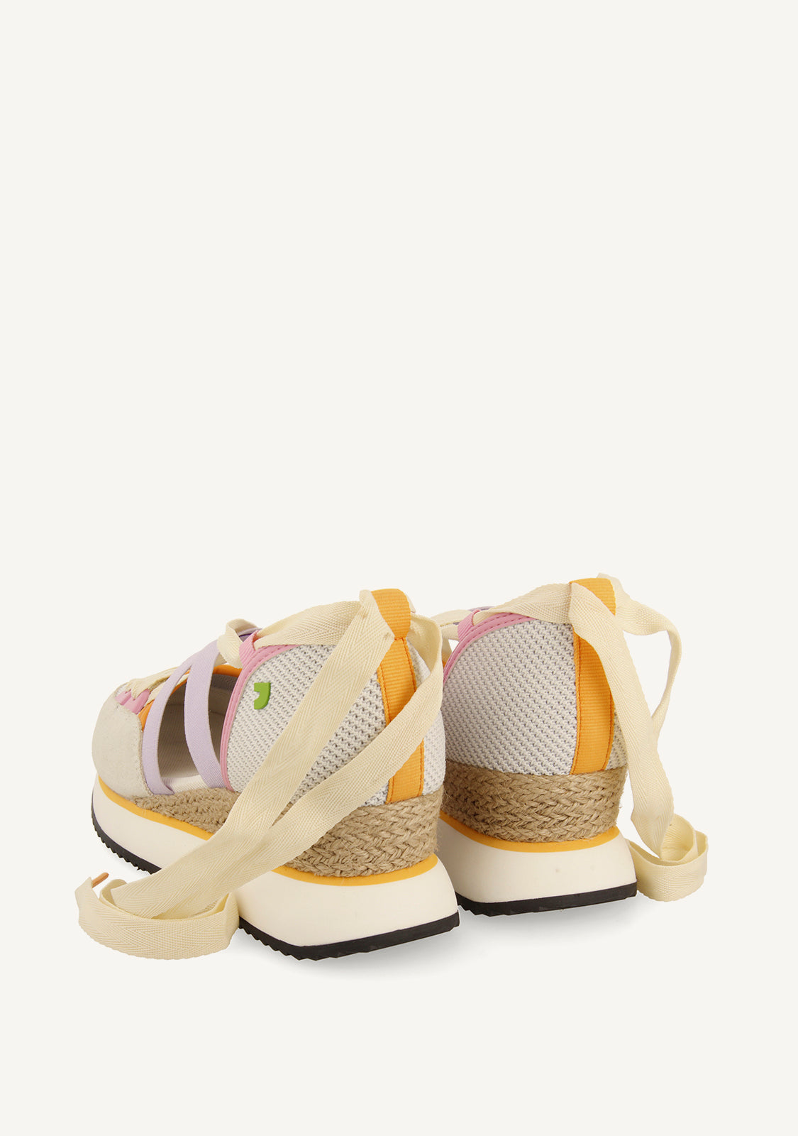 SNEAKERS ABIERTOS MALVA CON CUÑA PARA MUJER SAMOBOR