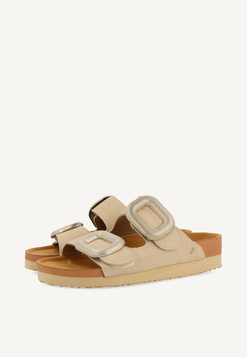 ICE COLOURED SANDALS WITH JEWEL EMBELLISHMENT FOR WOMEN COVERT
