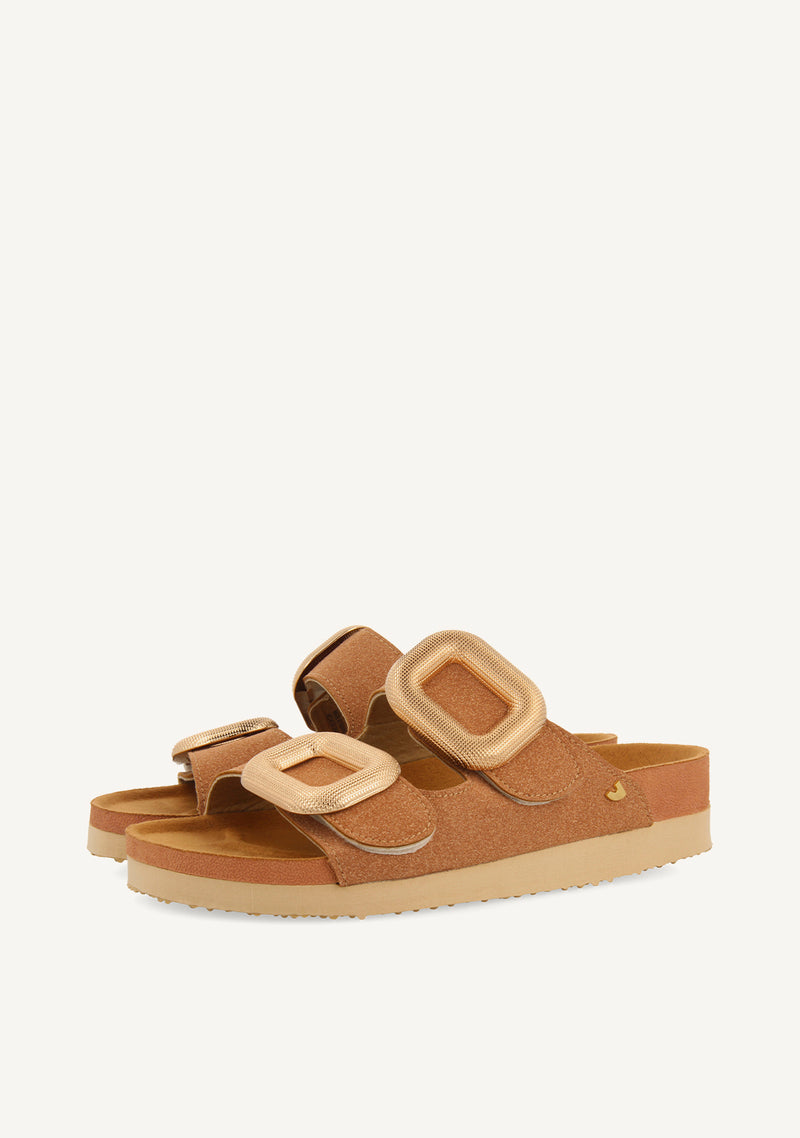 NUDE SANDALS WITH JEWEL EMBELLISHMENT FOR WOMEN COVERT