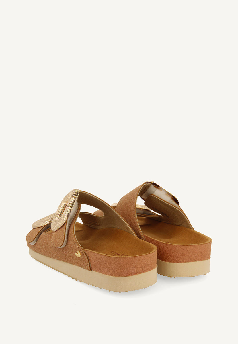 NUDE SANDALS WITH JEWEL EMBELLISHMENT FOR WOMEN COVERT