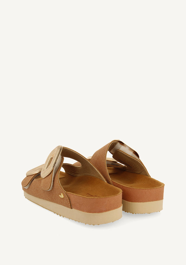 NUDE SANDALS WITH JEWEL EMBELLISHMENT FOR WOMEN COVERT