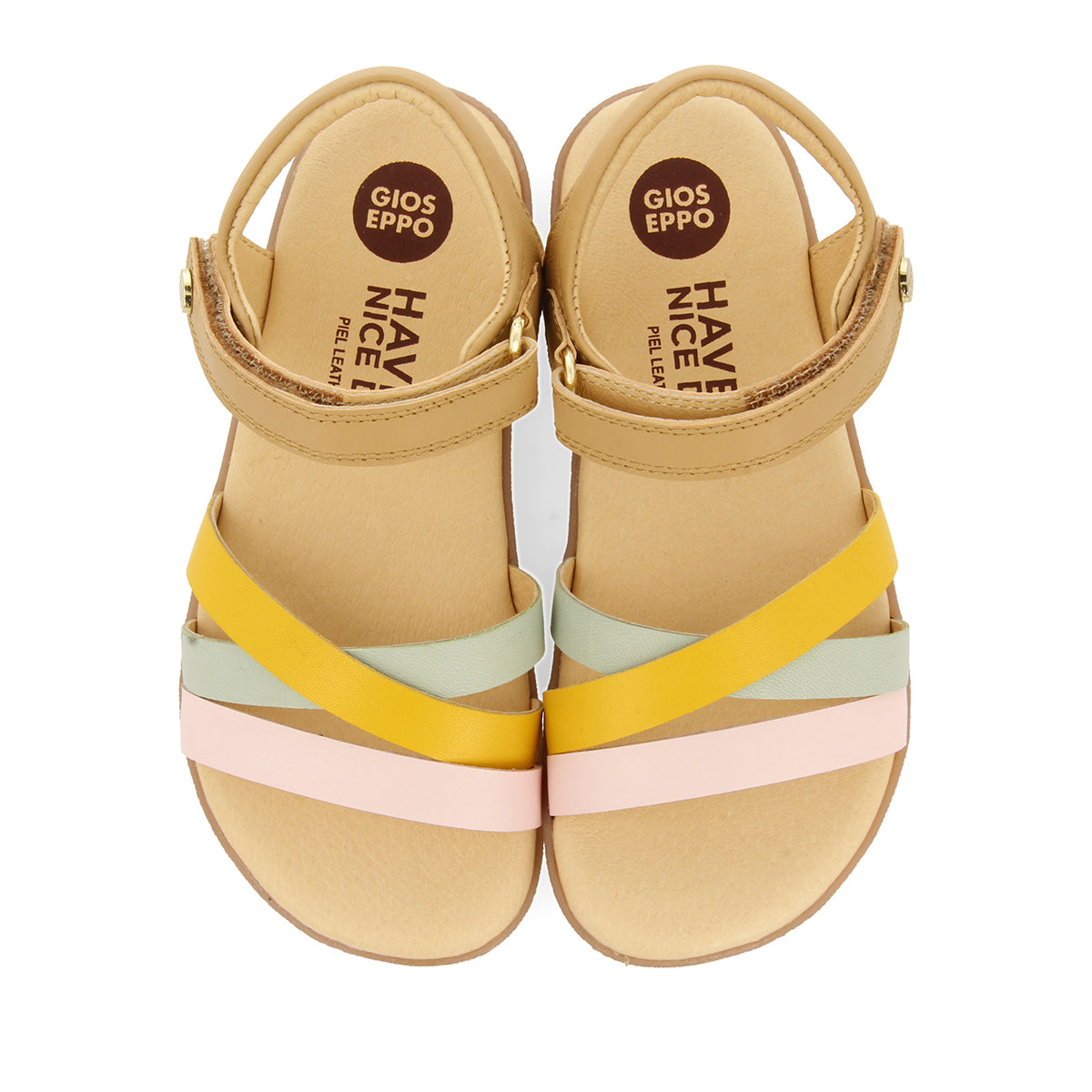 MULTICOLORED SANDALS WITH STRAPS AND ADJUSTABLE CLOSURES FOR GIRLS AND BOYS MAYFIELD
