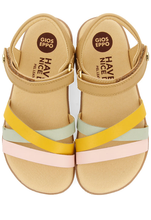 SANDALIAS MULTICOLOR CON TIRAS Y CIERRES AJUSTABLES PARA NIÑA Y NIÑO MAYFIELD