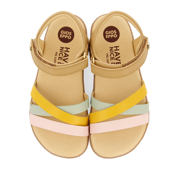 MULTICOLORED SANDALS WITH STRAPS AND ADJUSTABLE CLOSURES FOR GIRLS AND BOYS MAYFIELD