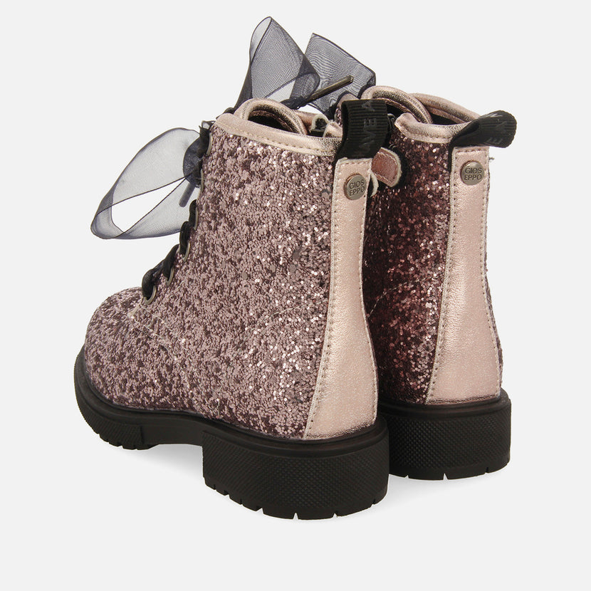 SEQUINED BOOTS AND TULLE SURANY