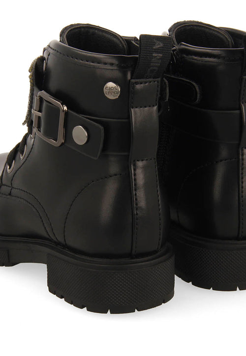 MILITARY STYLE BOOTS WITH REMOVABLE RHINESTONE STRAP ROSKILDE