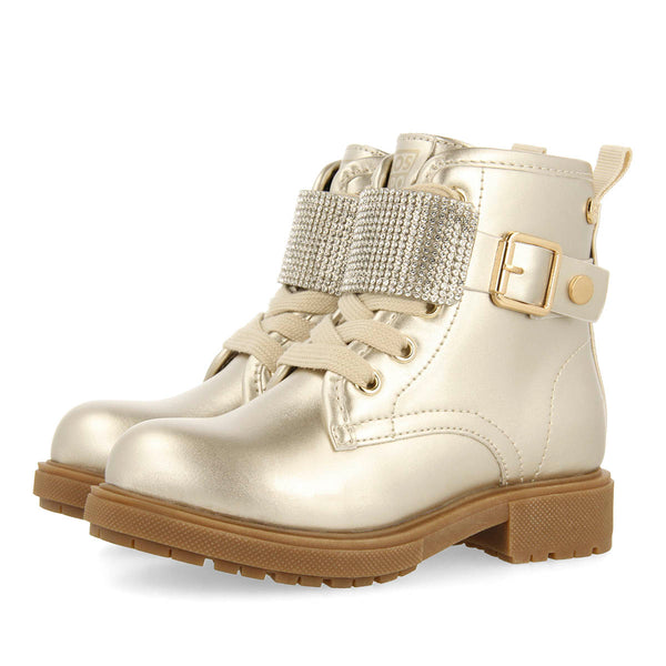 BOTAS ESTILO MILITAR PULSERA STRASS DE QUITA Y PON ROSKILDE