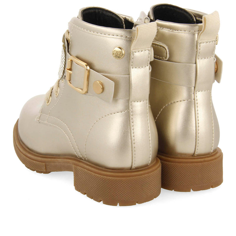 BOTAS ESTILO MILITAR PULSERA STRASS DE QUITA Y PON ROSKILDE