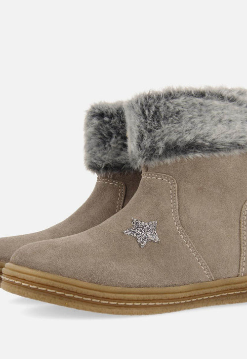 BOTINES PIEL SERRAJE PELO ASIDE