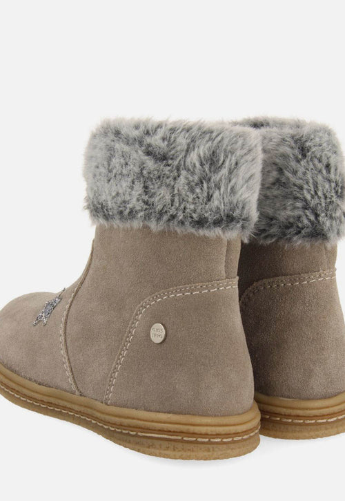 BOTINES PIEL SERRAJE PELO ASIDE