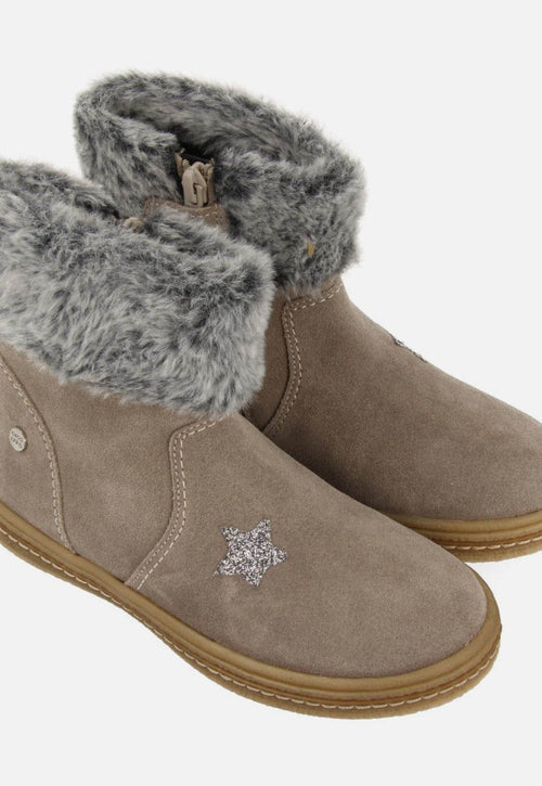 BOTINES PIEL SERRAJE PELO ASIDE