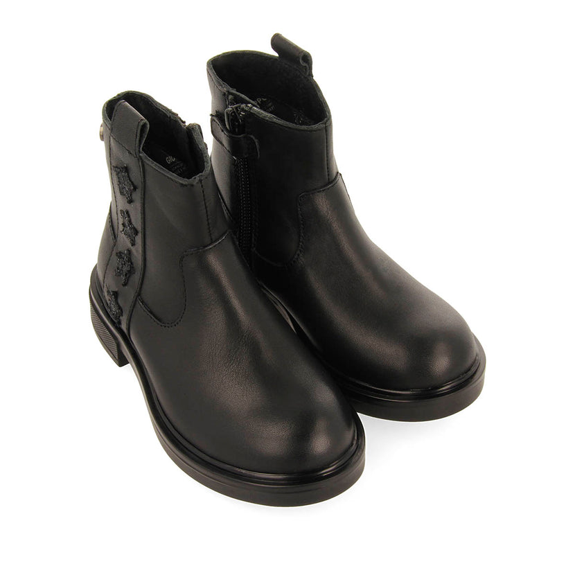 SCARPE IN PELLE CON STELLE KISBER