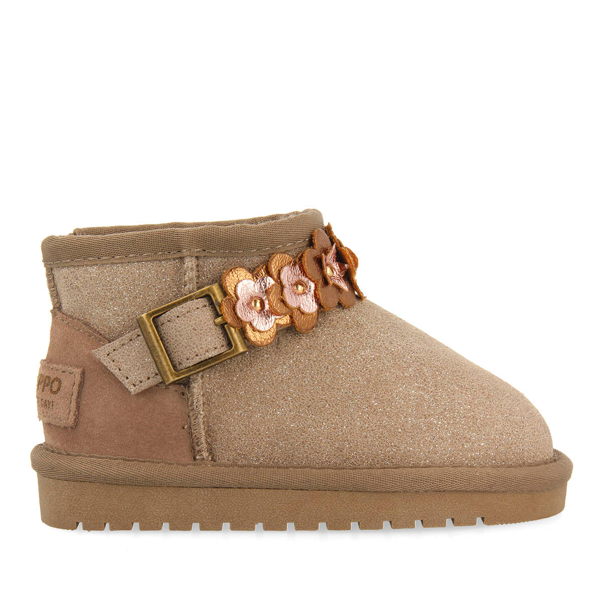 BOTINES AUSTRALIANOS PIEL FLORES LINT