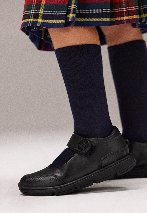 LEATHER SCHOOL SHOES AARHUS