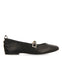 BALLET SLIPPERS WITH STRASS IN LEATHER PALERMO