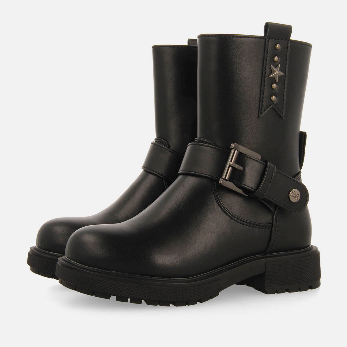 STIVALI BIKER CON BORCHIE PECEL