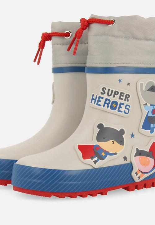 BOTAS DE AGUA PARCHES SUPERHÉROES HAGUE