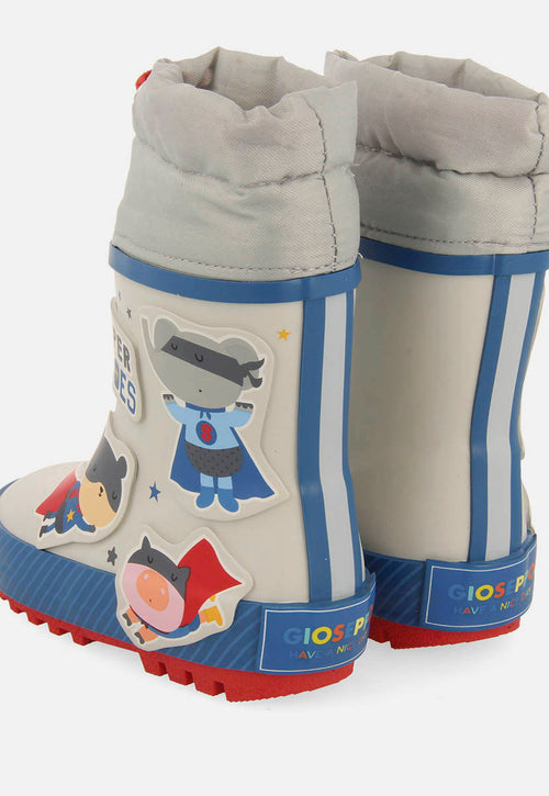 BOTAS DE AGUA PARCHES SUPERHÉROES HAGUE