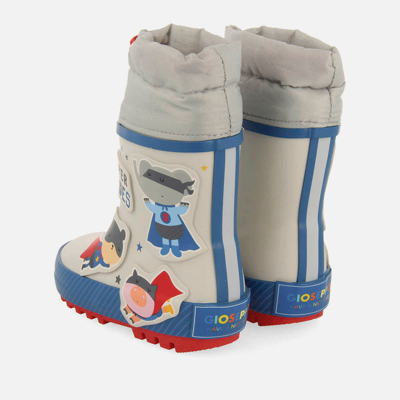 BOTAS DE AGUA PARCHES SUPERHÉROES HAGUE