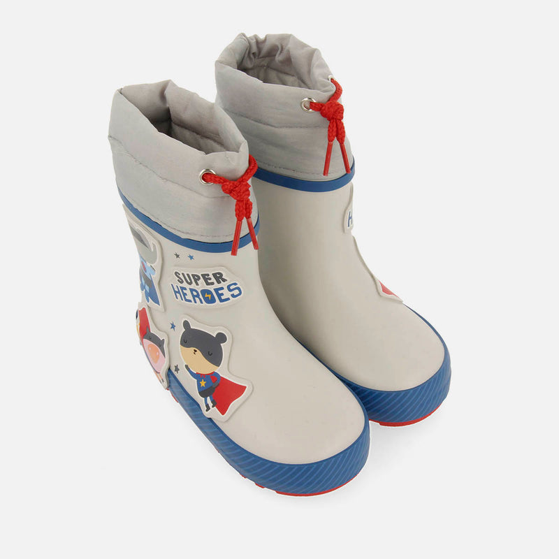 BOTAS DE AGUA PARCHES SUPERHÉROES HAGUE