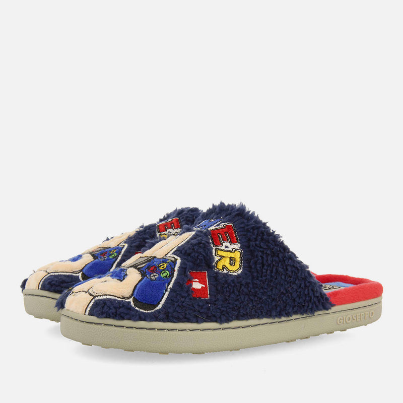 PLUSH PRINTED GAMER ORWELL SLIPPERS