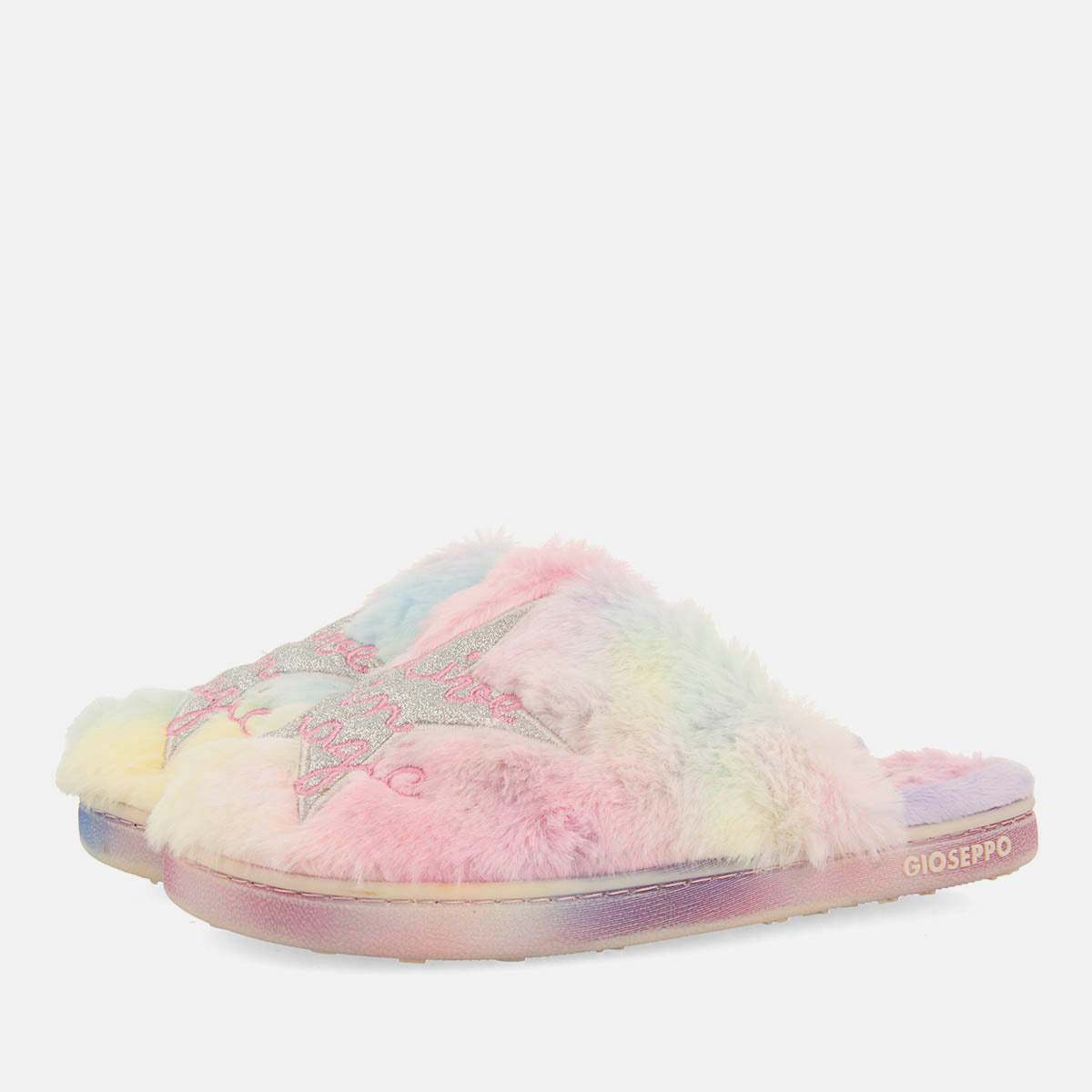 PANTOFOLE DA CASA IN PELUCHE A FORMA DI STELLA MESOTUR