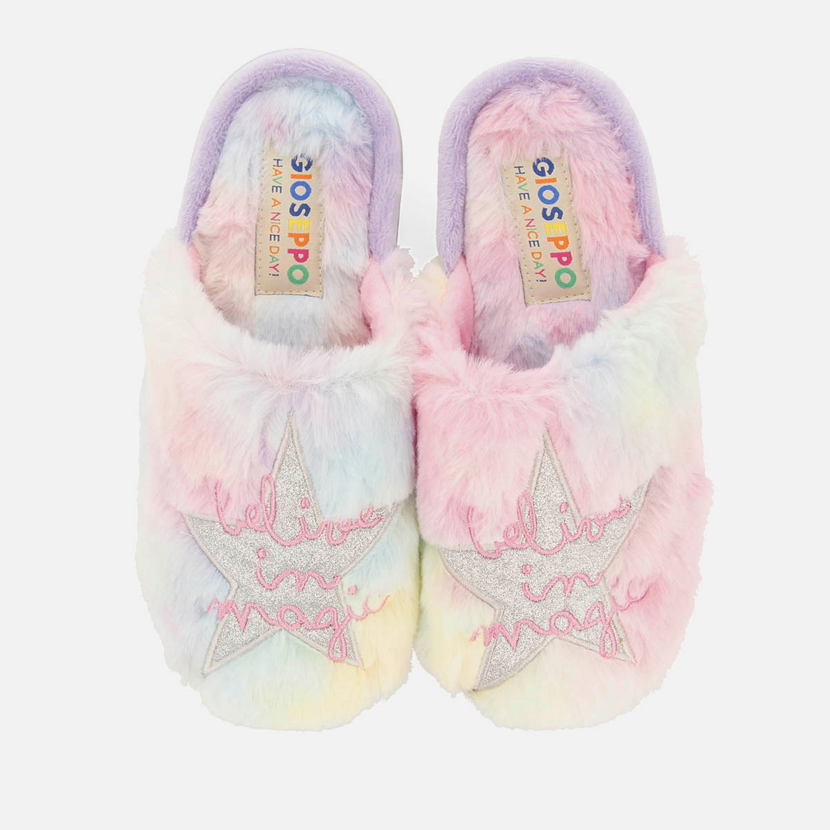PANTOFOLE DA CASA IN PELUCHE A FORMA DI STELLA MESOTUR