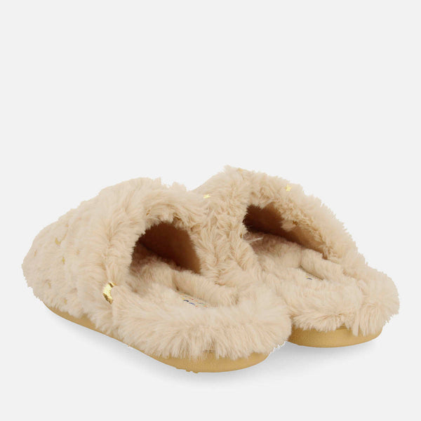 ZAPATILLAS DE ESTAR POR CASA PELO ESTRELLAS LETENYE