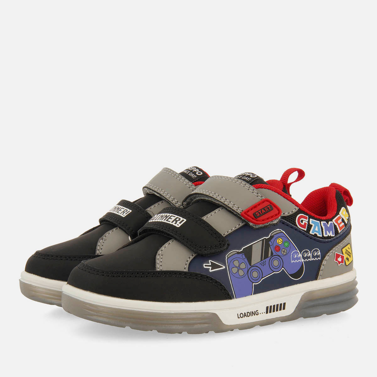 BASKETS WITH PRINTED LIGHTS GAMER BERCHEM