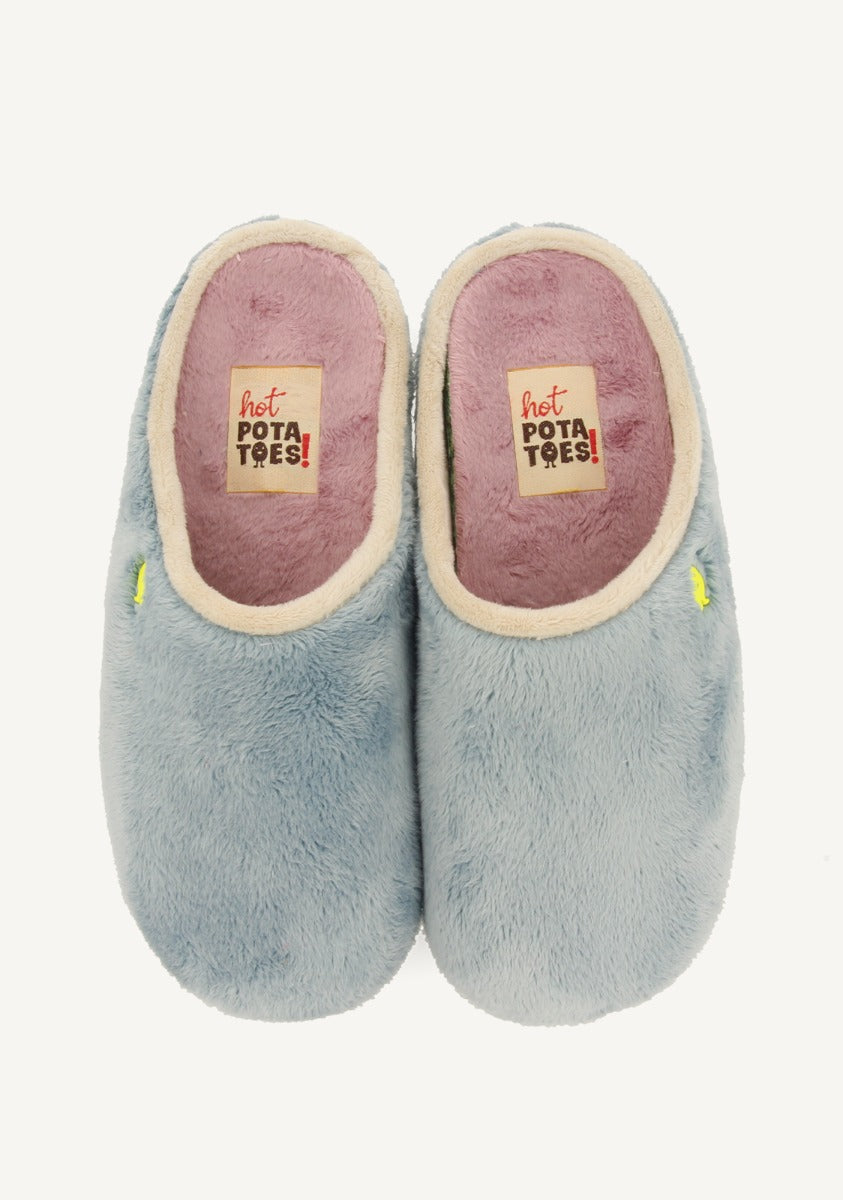 PANTOFOLE DA CASA IN PELO BALLSTON