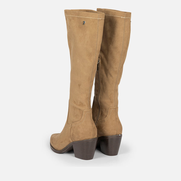 BOTAS ALTAS ATERCIOPELADAS GALANTA