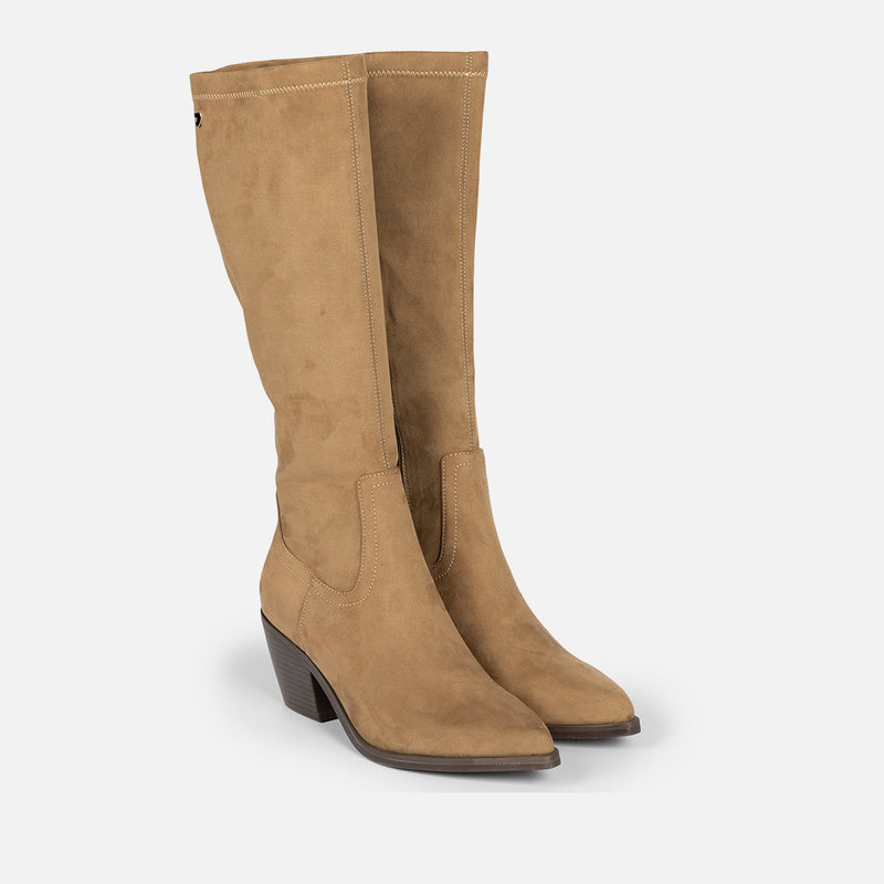 BOTAS ALTAS ATERCIOPELADAS GALANTA