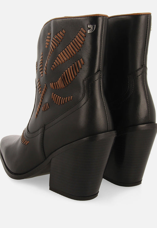 COWBOY BOOTS EMBROIDERED LEATHER RAJEC