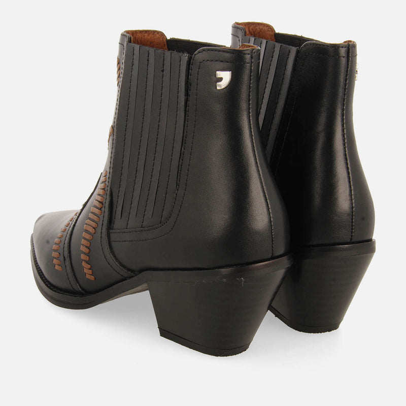 COWBOY BOOTS EMBROIDERED LEATHER SIKLOS