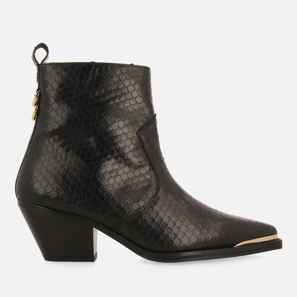 COWBOY LEATHER HEEL BOOTS SMYRNA