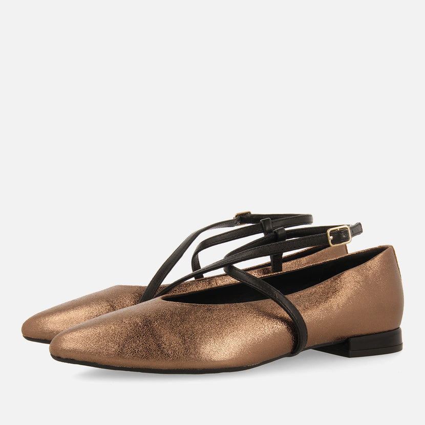 BAILARINAS METALIZADAS PIEL TURKEVE