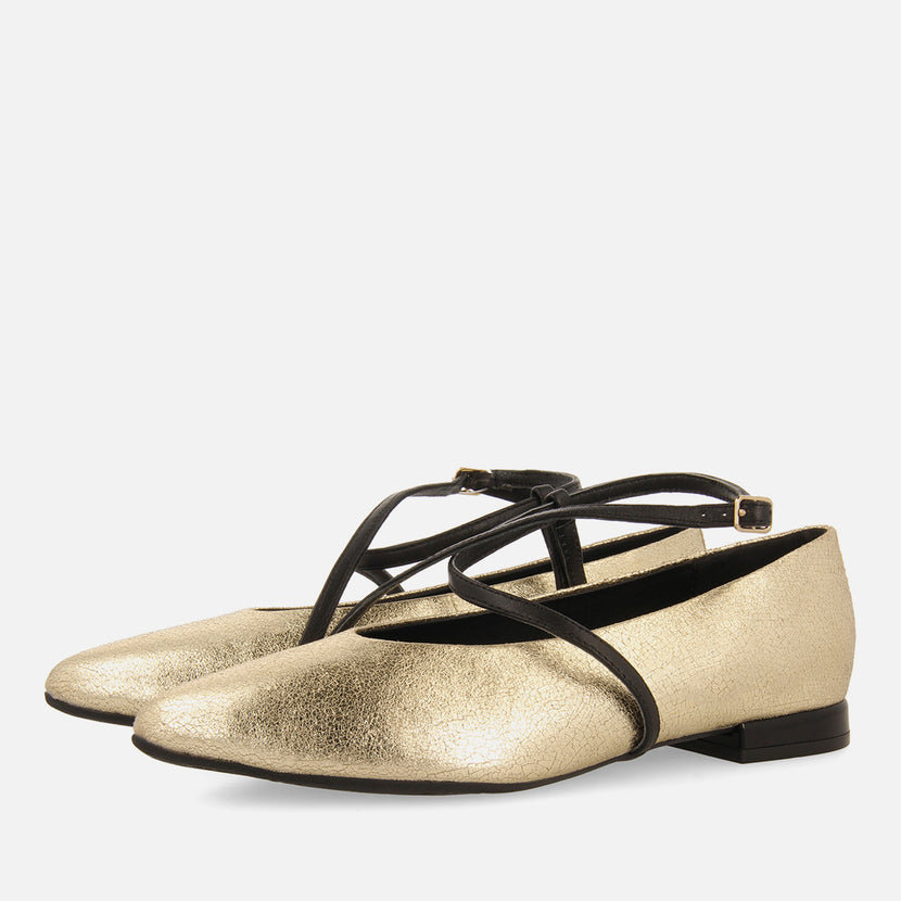BAILARINAS METALIZADAS PIEL TURKEVE