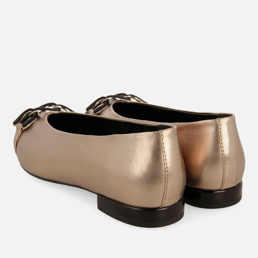 BAILARINAS METALIZADAS PIEL DAVINDE