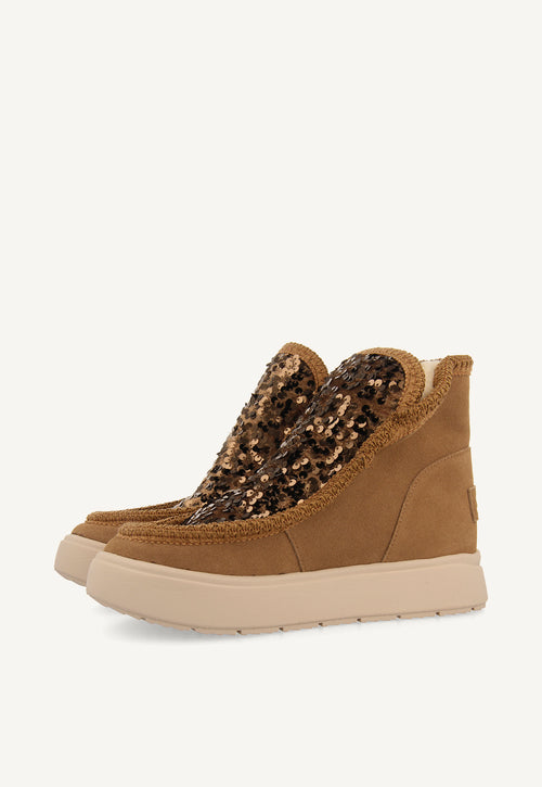 AUSTRALIAN SEQUIN LEATHER BOOTS STARK